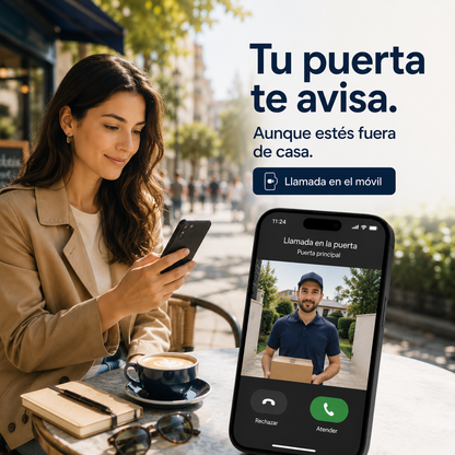 Vigía™ | Timbre Inteligente con Cámara y Alerta Móvil