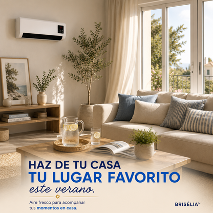 Brisélia™ | Aire Acondicionado Compacto Frío/Calor 2 en 1
