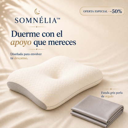 Somnélia™ | Almohada Cervical Ergonómica 3D