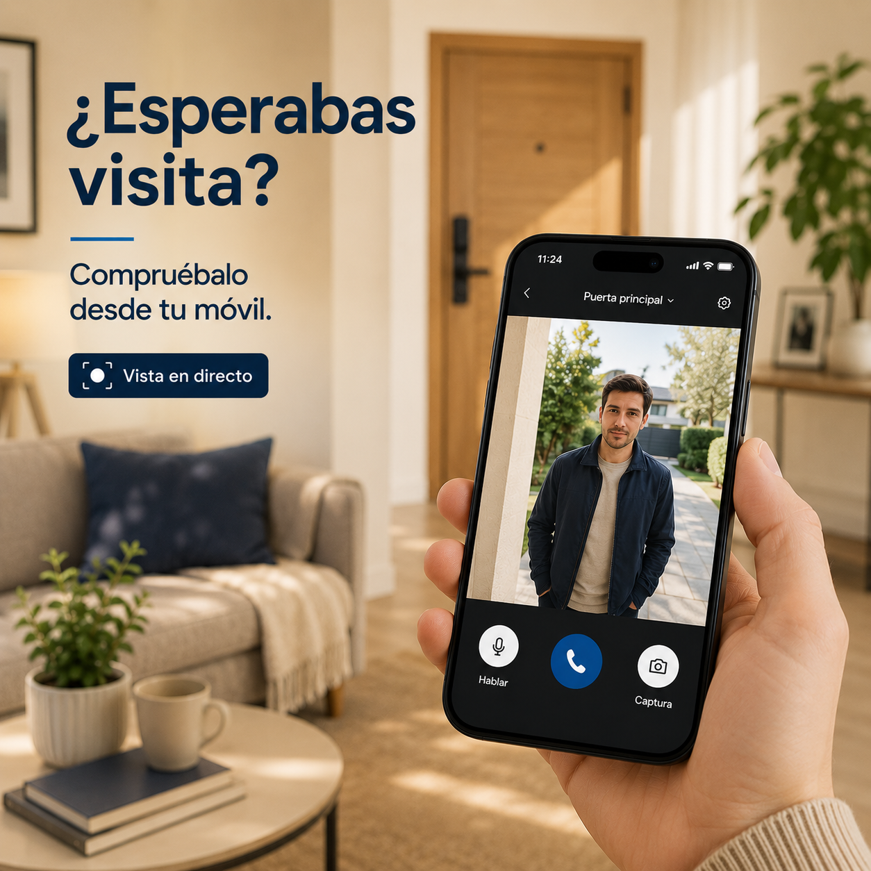 Vigía™ | Timbre Inteligente con Cámara y Alerta Móvil