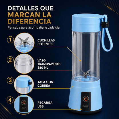 Licuora™ Batidora Portátil Recargable