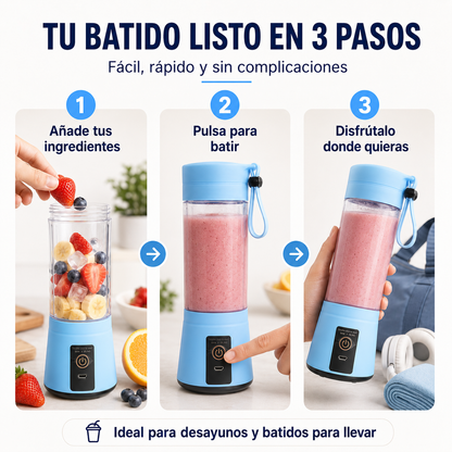 Licuora™ Batidora Portátil Recargable