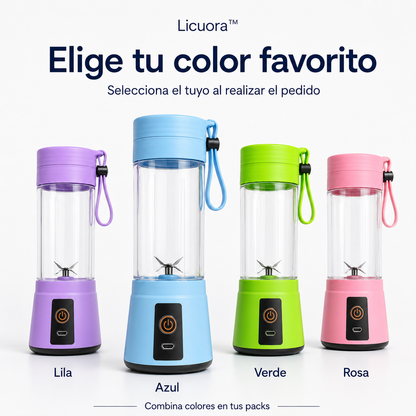 Licuora™ Batidora Portátil Recargable