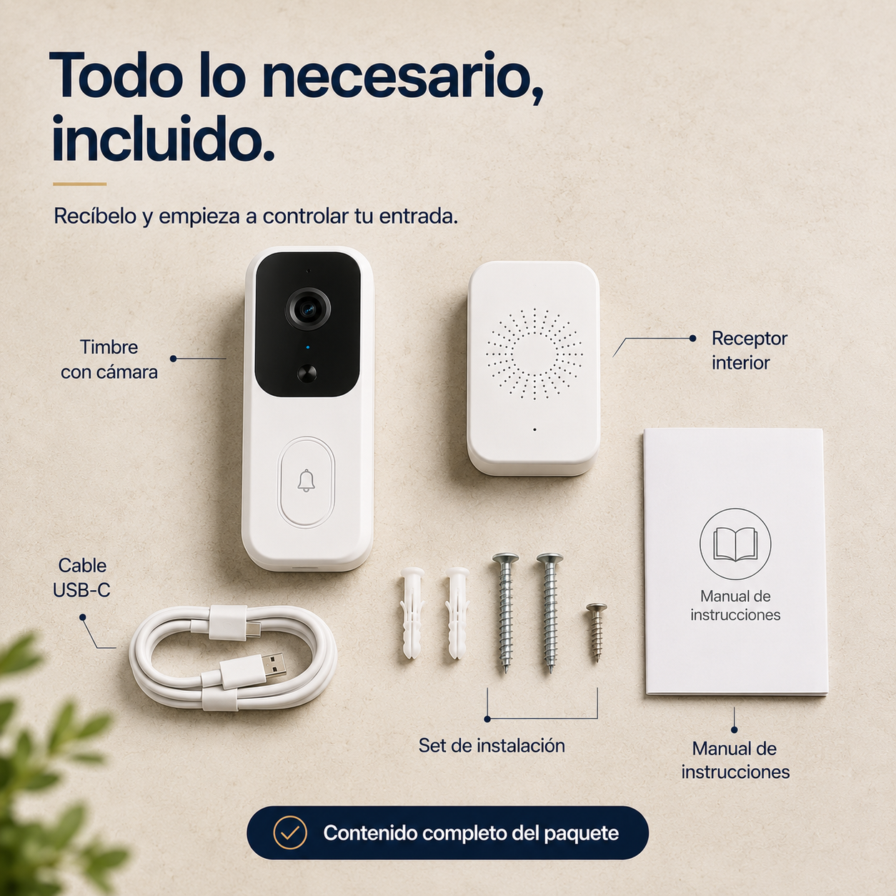 Vigía™ | Timbre Inteligente con Cámara y Alerta Móvil